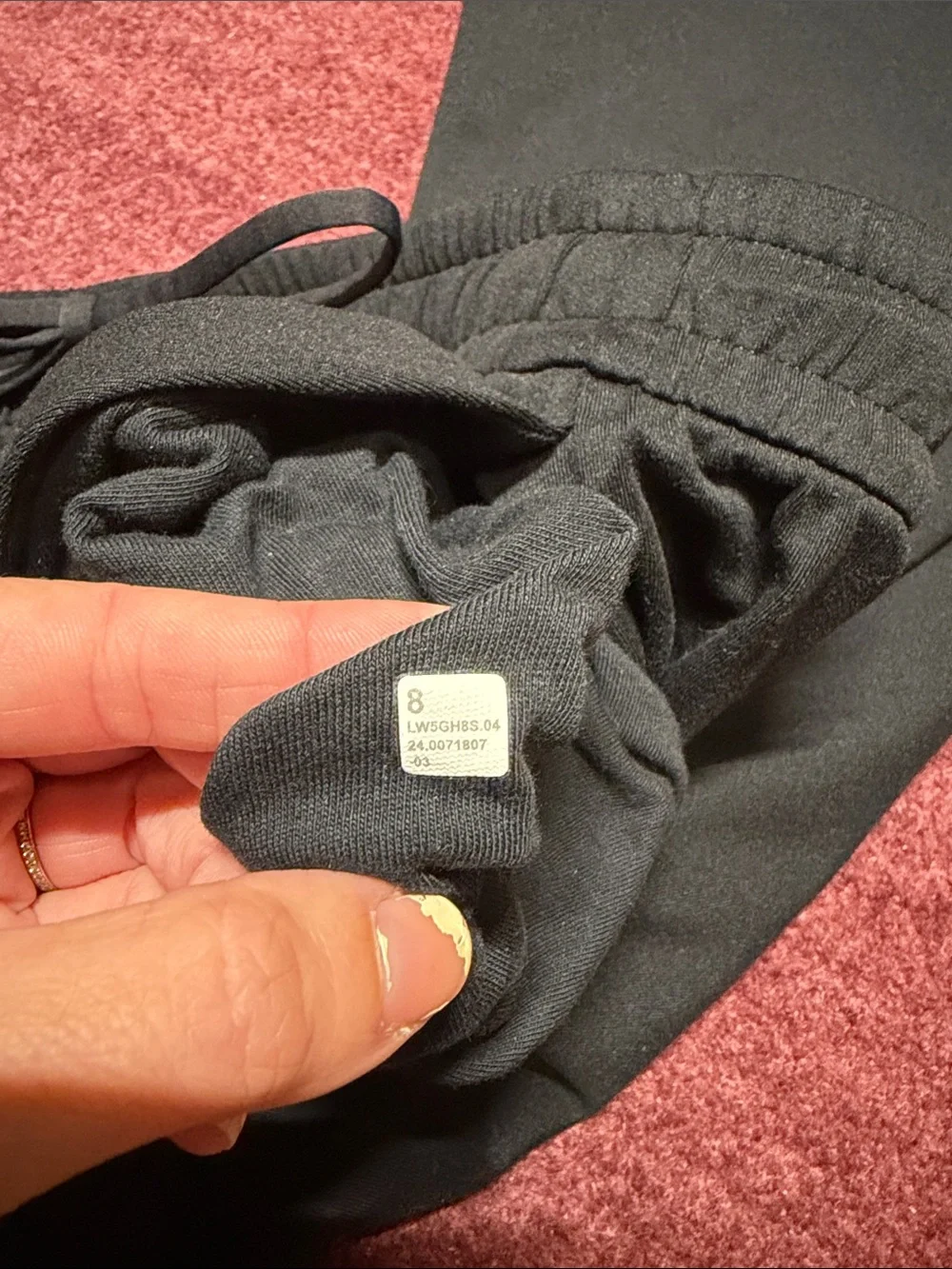 Lululemon Soft Jersey Straight-Leg Mid-Rise Pant Size 8